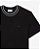 LACOSTE CAMISETA DE PIQUE COM GOLA LISTRADA EM STRETCH NOIR - Imagem 5