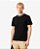 LACOSTE CAMISETA DE PIQUE COM GOLA LISTRADA EM STRETCH NOIR - Imagem 1