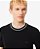 LACOSTE CAMISETA DE PIQUE COM GOLA LISTRADA EM STRETCH NOIR - Imagem 2