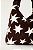 FARM ETC BOLSA ATOALHADA FLEECE ESTRELA MARROM - Imagem 2