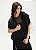 CANTAO COLETE MOLETOM NYLON PRETO - Imagem 2