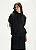 CANTAO COLETE MOLETOM NYLON PRETO - Imagem 1