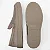 DEMOCRATA TENIS MASCULINO BILL SLIP ON COURO BEGE - Imagem 4