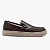 DEMOCRATA TENIS MASCULINO BILL SLIP ON COURO MARROM - Imagem 1