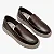 DEMOCRATA TENIS MASCULINO BILL SLIP ON COURO MARROM - Imagem 2
