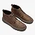 DEMOCRATA BOTA MASCULINA GRID COURO MARROM - Imagem 2