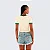 FARM CAMISETA BABYLOOK VIES ETC BRASIL OFF WHITE - Imagem 3