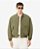 LACOSTE JAQUETA BOMBER EM TAFETA KHAKI GREEN - Imagem 1