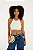 FARM TOP ETC RIBANA OFF WHITE - Imagem 1