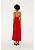 FARM VESTIDO AMPLO MIDI VERMELHO AMAPOLA - Imagem 3