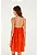 FARM VESTIDO AMARRACAO CURTO VERMELHO MANDARIM - Imagem 3