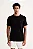 FOXTON TSHIRT PIQUET LOGO PRETA - Imagem 1