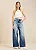 ADIDAS FORUM CALCA JEANS BAGGY INDIGO FEM - Imagem 1