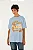 FARM T-SHIRT IPANEMA ORLA GRAFICA AZUL - Imagem 1