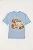 FARM T-SHIRT IPANEMA ORLA GRAFICA AZUL - Imagem 5