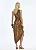 COLCCI SAIA MIDI ESTAMPADA JOANA MARROM - Imagem 2