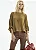 COLCCI BLUSA COM BABADOS E AMARRACAO MARROM - Imagem 1