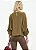 COLCCI BLUSA COM BABADOS E AMARRACAO MARROM - Imagem 2