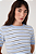 DRESS TO BLUSA TRICOT LISTRAS MANGA CURTA AZUL - Imagem 3
