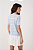 DRESS TO BLUSA TRICOT LISTRAS MANGA CURTA AZUL - Imagem 4