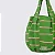 FARM ETC BOLSA SHOP BAG LISTRAS SALTADAS VERDE - Imagem 3