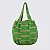 FARM ETC BOLSA SHOP BAG LISTRAS SALTADAS VERDE - Imagem 2