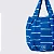 FARM ETC BOLSA SHOP BAG LISTRAS SALTADAS AZUL - Imagem 3