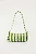 FARM ETC BOLSA BAGUETE LISTRA VERDE CARDUME SONHADOR - Imagem 5