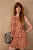 DRESS TO SHORT CURTO EST LISTRA NAVY VERMELHO - Imagem 1