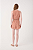 DRESS TO SHORT CURTO EST LISTRA NAVY VERMELHO - Imagem 4