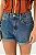 FARM SHORT BARRA DOBRADA JEANS ESCURO - Imagem 2