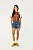 FARM SHORT BARRA DOBRADA JEANS ESCURO - Imagem 1