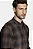 ARAMIS CAMISA REGULAR FLANELA XADREZ SHADOW CAFE COM PRETO - Imagem 3