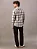 CALVIN KLEIN CAMISA JEANS MANGA LONGA OVERSHIRT FLANEL CHECK OFF WHITE - Imagem 2