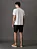 CALVIN KLEIN CAMISETA MASCULINA MEIA MALHA LOGO OFF WHITE - Imagem 2