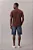 CALVIN KLEIN CAMISETA MANGA CURTA MASCULINO LOGO CENTRALIZADO MARROM - Imagem 2
