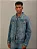 CALVIN KLEIN JAQUETA JEANS OVER RECORTE MANGA MARINHO - Imagem 1
