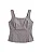 SHOULDER BLUSA ALFAIATARIA RECORTES CINZA - Imagem 6