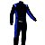 Macacão Kart SinRace S2 - Preto/Azul - Imagem 1