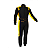 Macacão Kart SinRace S2 - Preto/Amarelo - Imagem 1