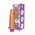 Pênis Realístico com Vibrador – 12 Modos e USB Recarregável | 15,3 x 4,5cm - Imagem 1
