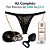 Kit Sensual Casal Completo com Calcinha Preta, Algema Preta, Plug P e Lubrificante Hot - Imagem 1