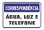 Placa Pvc Àgua, Luz E Telefone Auto-adesiva Jaime - Imagem 1