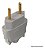 Plugue Preto/Cinza 2p Nbr 10a 250v Mectronic - Imagem 2