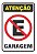 Placa Pvc Proibido Estacionar Garagem Auto-adesiva Jaime - Imagem 1