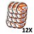 Kit 12 Fita Isolante Retardante Chamas 18mmX20m Tigre - Imagem 1