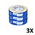 Kit 3 Fita Crepe Uso Geral Pintura 24mmX50m Tigre - Imagem 1