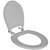 Assento Vaso Sanitário Universal Oval Pop Branco Astra - Imagem 2