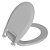 Assento Vaso Sanitário Universal Oval Pop Branco Astra - Imagem 3