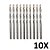 Kit 10 Broca Para Concreto Widea Videa 3,5mmX45mm Irwin - Imagem 1